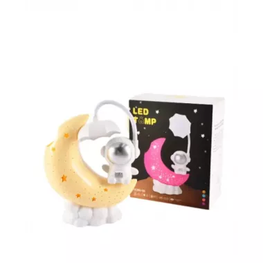 Светодиодная настольная лампа, органайзер для ручек Moon Светодиодная настольная лампа, органайзер для ручек Moon