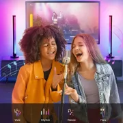 Светодиодные панели 25 см 2шт RGB с APP Smart от USB и пультом