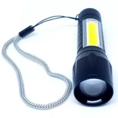 Светодиодный фонарик Bailong Police COB USB BL-511 BL-515 BL-513 в пластиковом чехле Светодиодный фонарик Bailong Police COB USB BL-511 BL-515 BL-513 в пластиковом чехле