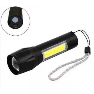 Светодиодный фонарик Bailong Police COB USB BL-511 BL-515 BL-513 в пластиковом чехле Светодиодный фонарик Bailong Police COB USB BL-511 BL-515 BL-513 в пластиковом чехле