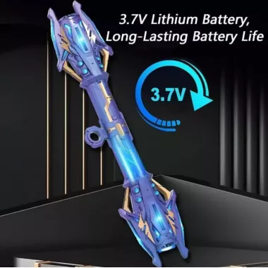 Світловий меч-спінер/ Реалістична світлова шабля з підсвічуванням RGB