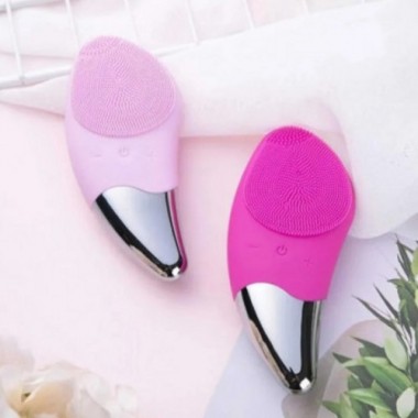 Силіконова щітка-масажер для обличчя Sonic Facial Brush