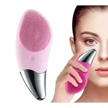 Силіконова щітка-масажер для обличчя Sonic Facial Brush