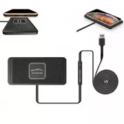 Силиконовый коврик в авто с быстрой беспроводной зарядкой Car Wireless Pad C1 15W