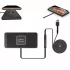 Силиконовый коврик в авто с быстрой беспроводной зарядкой Car Wireless Pad C1 15W