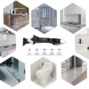 Силиконовый шпатель, скребок для герметика и силикона SILICON TOWEL SCRAPER