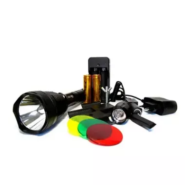 Тактичний ліхтарик BL Q3888-T6 3 18650 battery Police