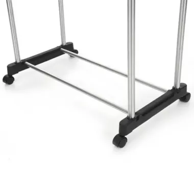 Телескопическая стойка-вешалка для одежды - Double Pole Clothes Horse Телескопическая стойка-вешалка для одежды - Double Pole Clothes Horse