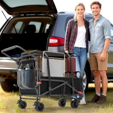 Тележка-кровать для кемпинга / Тележка трансформер 2 в 1 для пикника