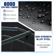 Тележка-кровать для кемпинга / Тележка трансформер 2 в 1 для пикника