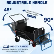 Тележка-кровать для кемпинга / Тележка трансформер 2 в 1 для пикника