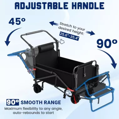 Тележка-кровать для кемпинга / Тележка трансформер 2 в 1 для пикника