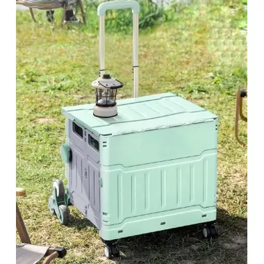 Тележка с ручкой,складная корзина, 8 колёс YN8823