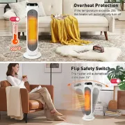 Тепловентилятор керамічний дистанційним керуванням 2000W