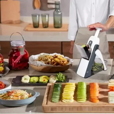 Терка для овочів Brava Spring Slicer Ресторанна якість нарізки овочів на вашій кухні