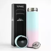 Термокружка с сенсорным дисплеем в расцветке омбре 500 мл