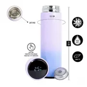 Термокружка с сенсорным дисплеем в расцветке омбре 500 мл