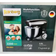 Тестомес 3200Вт. Rainberg 8081 планетарный комбайн