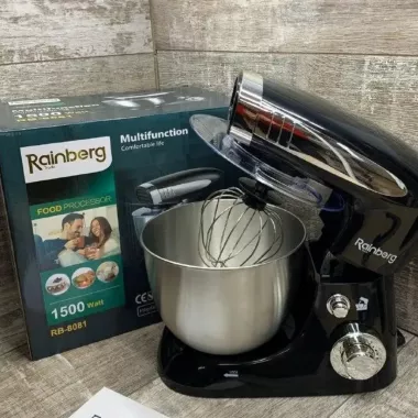 Тестомес 3200Вт. Rainberg 8081 планетарный комбайн