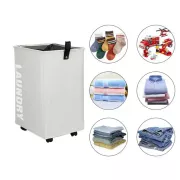 Тканевая корзина для белья с ручками ROLLING BAG AND243, ящик для белья