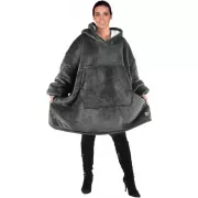 Толстовка-плед с капюшоном для мужчины и женщины - / Плед толстовка, худи