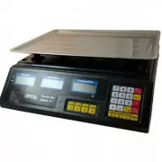 Торговые электровесы со счетчиком цены Crystal CR 50 kg 6v (2gm)