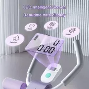 Тренажер напольный (myj) для пресса и ног, с резинками MM3000 Фиолетовый