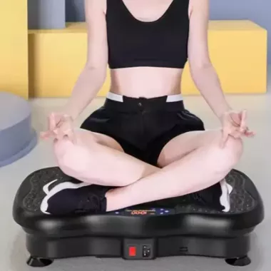 Тренажер с виброплатформой для снижения веса - Фитнес-платформа с петлями эспандерами AND LY-761 Тренажер с виброплатформой для снижения веса - Фитнес-платформа с петлями эспандерами AND LY-761