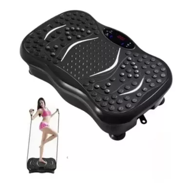 Тренажер с виброплатформой для снижения веса - Фитнес-платформа с петлями эспандерами AND LY-761 Тренажер с виброплатформой для снижения веса - Фитнес-платформа с петлями эспандерами AND LY-761