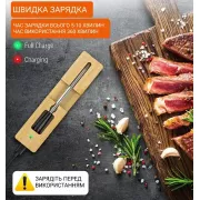 Цифровой Bluetooth термометр с управлением через телефон, для мяса, гриля и духовки