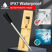 Цифровой Bluetooth термометр с управлением через телефон, для мяса, гриля и духовки