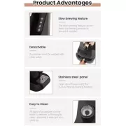 Турецкая кофеварка Sokany SK-04010 700 Вт с антипригарным покрытием и защитой от перегрева