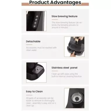 Турецкая кофеварка Sokany SK-04010  700 Вт с антипригарным покрытием и защитой от перегрева