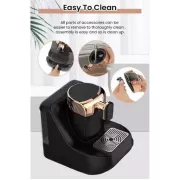 Турецкая кофеварка Sokany SK-04010 700 Вт с антипригарным покрытием и защитой от перегрева