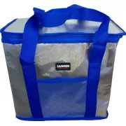 Туристическая термосумка WARM BAG MC-1059 на 25 л для продуктов и напитков 37×20×34 см Синяя