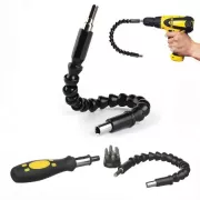 Удлинитель гибкий для отвертки и дрели Snake Bit 30см черный