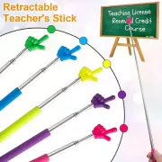 Указка палец телескопическая 21/69 см Pick-me пикми палочка, выдвижная «Рука»