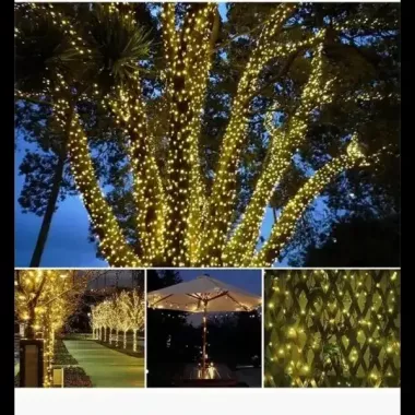 Уличная гирлянда с солнечной панелью линза диод SFK-16 Водонепроницаемые светодиодные лампы-гирлянда 10м