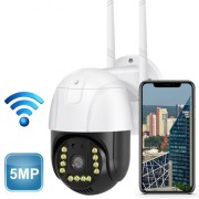 Поворотная Уличная Solar+Sim Камера Безопасноси SMAR 4G SOLAR CAM 1536P