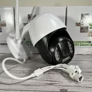 Поворотная Уличная Solar+Sim Камера Безопасноси SMAR 4G SOLAR CAM 1536P