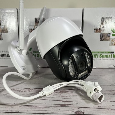 Поворотная Уличная Solar+Sim Камера Безопасноси SMAR 4G SOLAR CAM 1536P