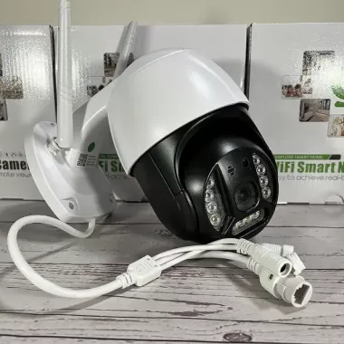 Поворотна Погодозахисна Сонячна Камера Безпеки SMAR 4G SOLAR CAM 1536P