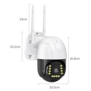 Поворотная Уличная Solar+Sim Камера Безопасноси SMAR 4G SOLAR CAM 1536P