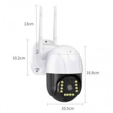 Поворотная Уличная Solar+Sim Камера Безопасноси SMAR 4G SOLAR CAM 1536P