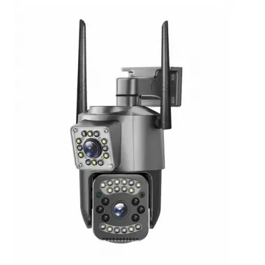 Уличная WIFI камера видеонаблюдения поворотная Smart Home Camera SC03 V380 Pro на два объектива
