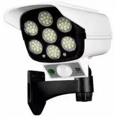 Уличный фонарь на солнечной батареи в виде камеры CL877A 180W муляж камеры с пультом и датчиком движения GS-0877