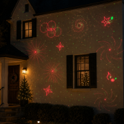 Вуличний новорічний лазерний проектор Star Shower Motion Laser Light