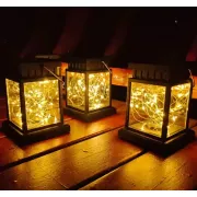 Уличный садовый подвесной фонарь на солнечной батарее, водонепроницаемый The lamp