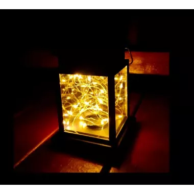 Уличный садовый подвесной фонарь на солнечной батарее, водонепроницаемый The lamp