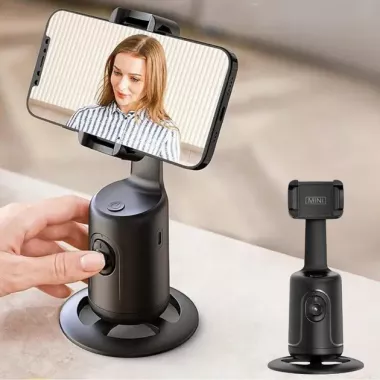 Умный акумуляторний монопод P01 с датчиком движения Аккумуляторный стабилизатор для телефона настольный смарт штатив Умный акумуляторний монопод P01 с датчиком движения Аккумуляторный стабилизатор для телефона настольный смарт штатив